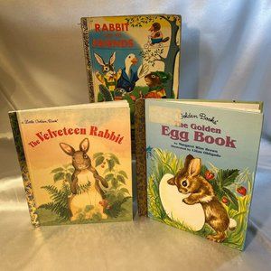 Little Golden Book Lot Velveteen Rabbit